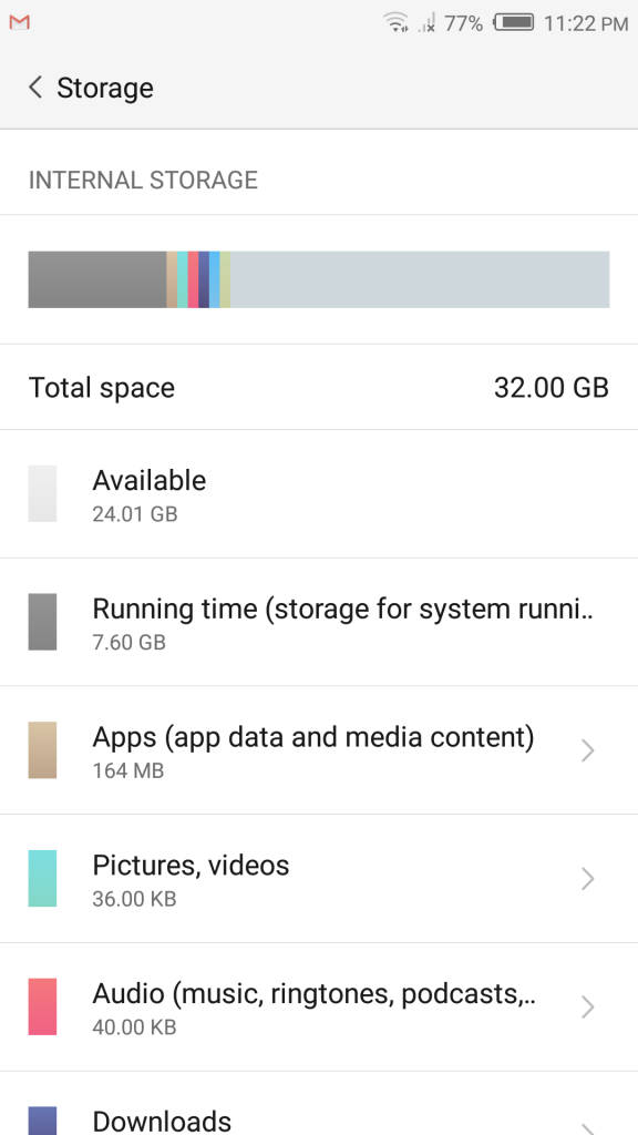 nubia N1_storage