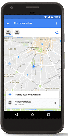 Google Maps on Android and iOS gets real-time location sharing feature ...