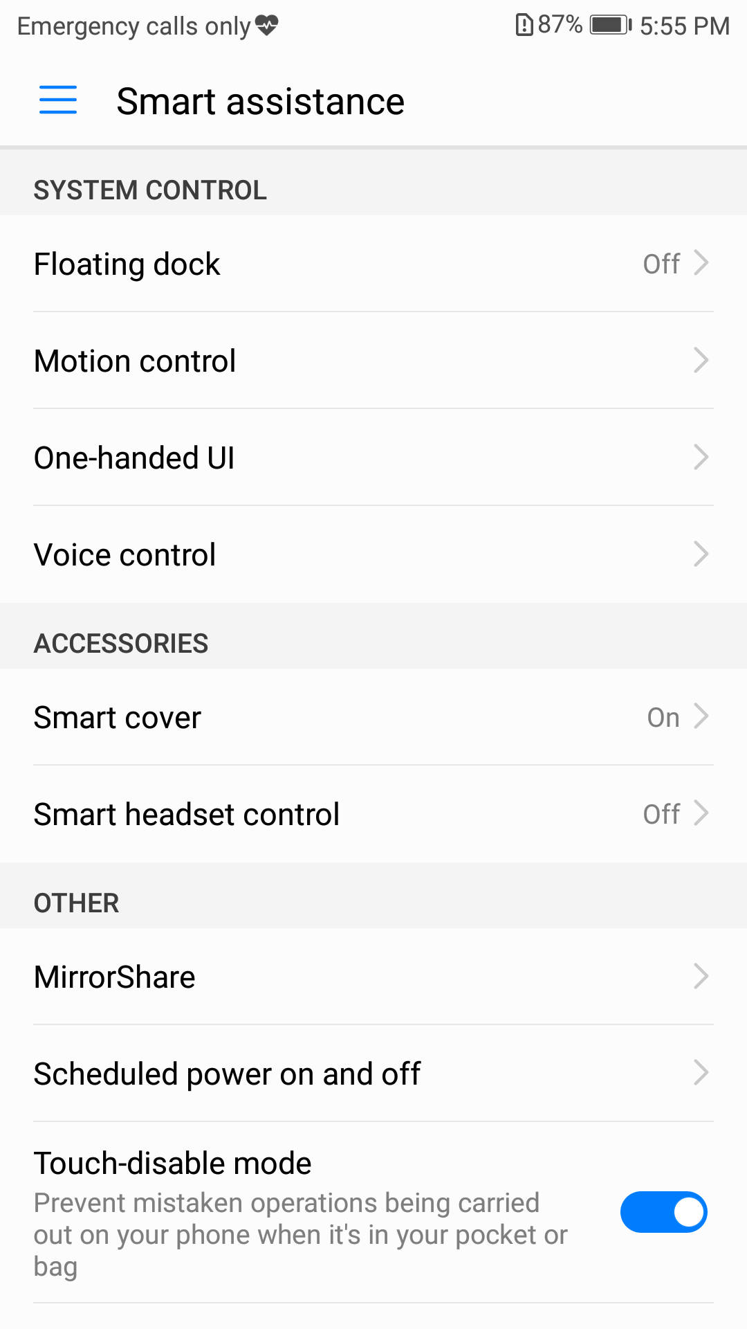 Huawei P10_smart assistance