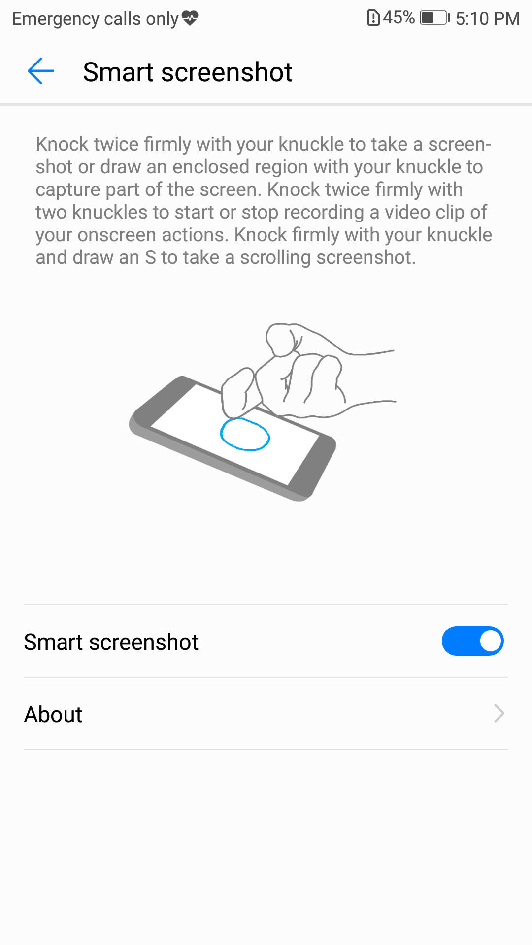 Huawei P10_smart screenshot