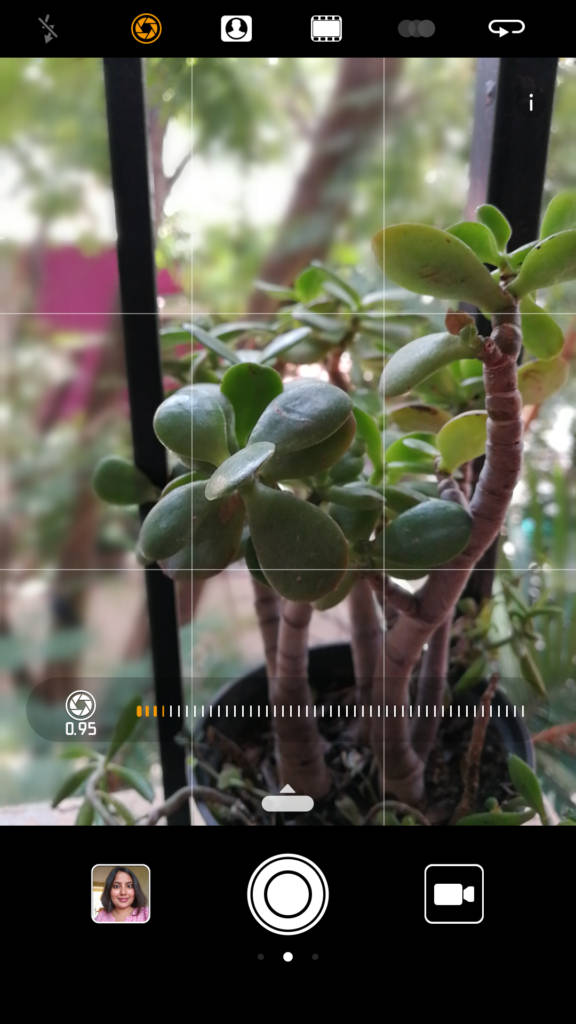 Huawei P10_wide aperture mode
