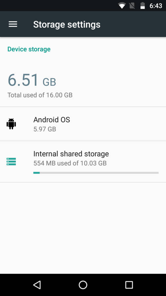 Moto G5_storage