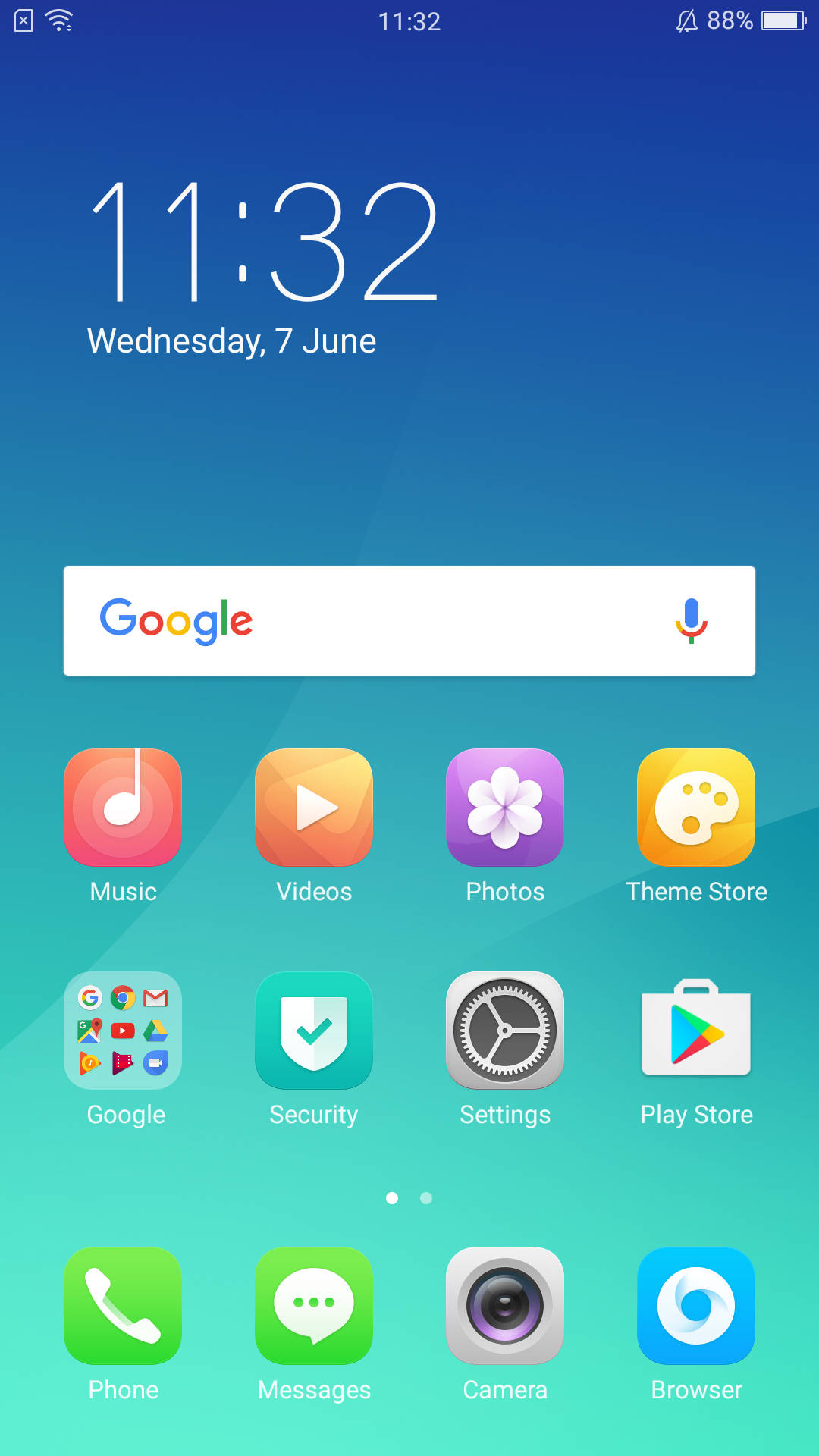 OPPO F3 UI Screenshot 1