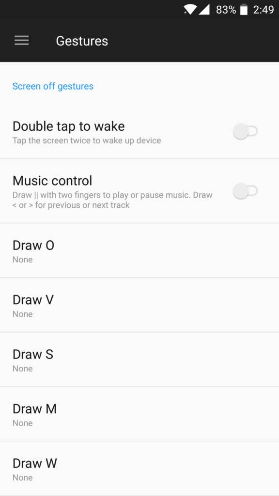 OnePlus 5_gestures