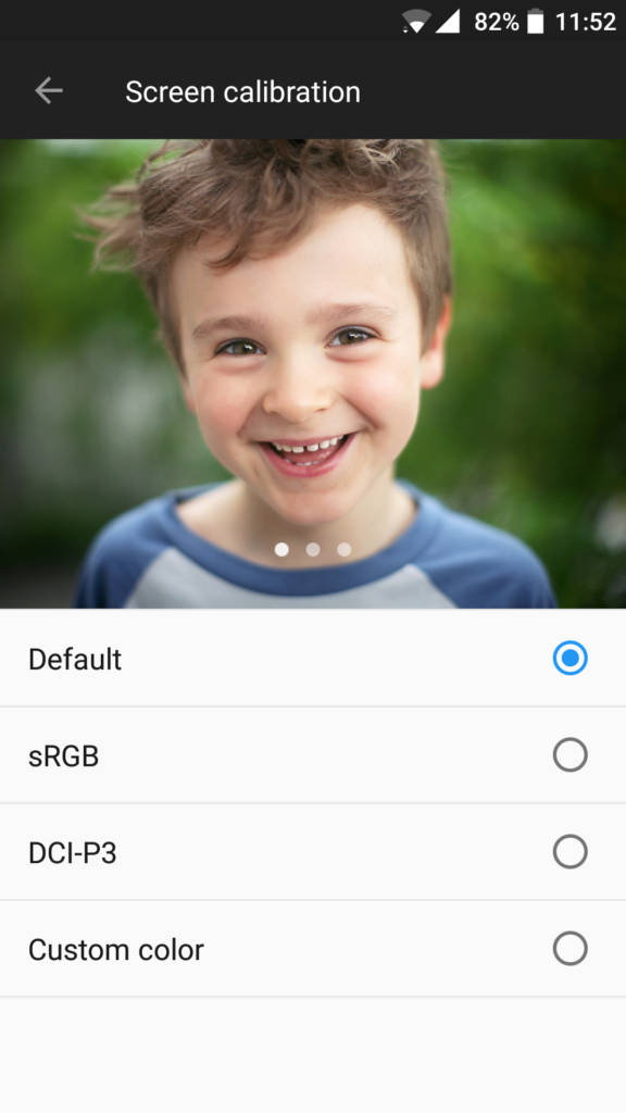 OnePlus 5_screen calibration