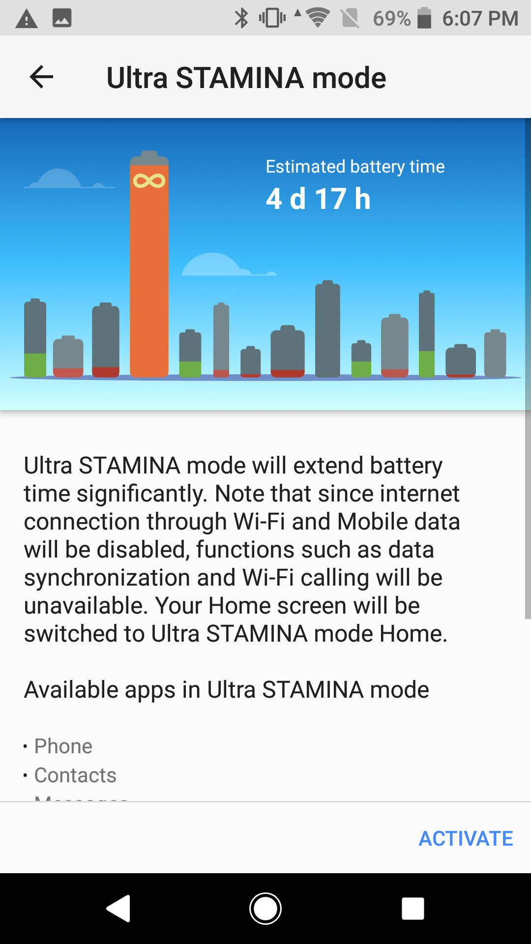 Sony Xperia XZ1 Battery 2
