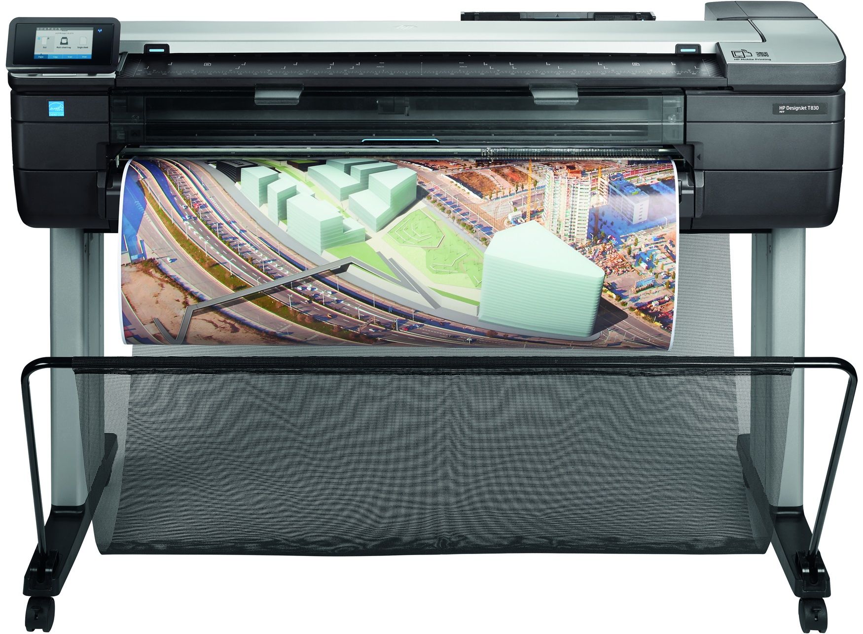 Hp designjet t830 как сканировать