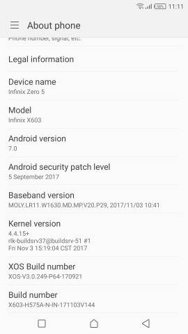 Infinix Zero 5 screenshot 91mobiles 01