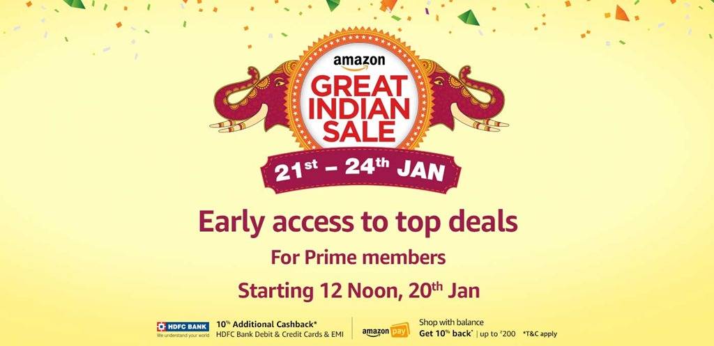 amazon great indian sale smart watch