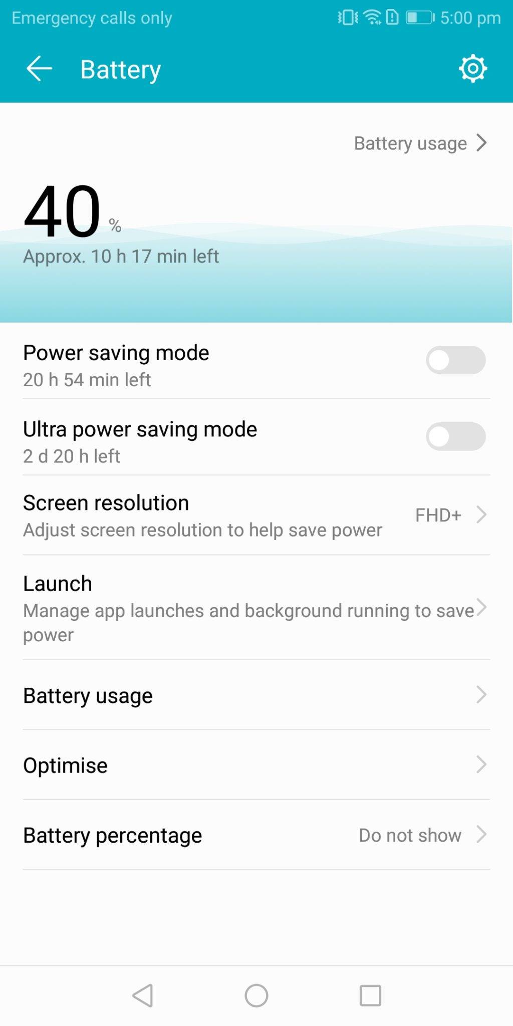 Honor 9 Lite battery 3