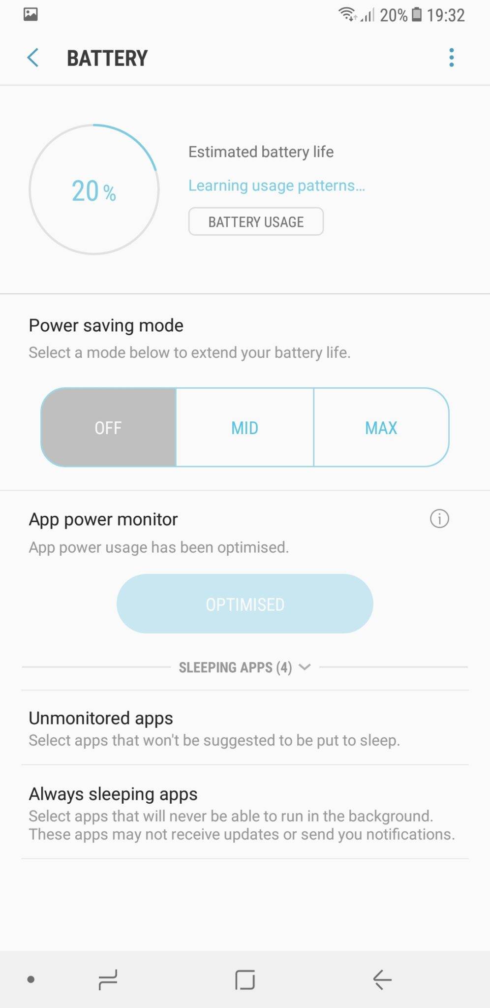 Samsung Galaxy A8 Plus battery 1