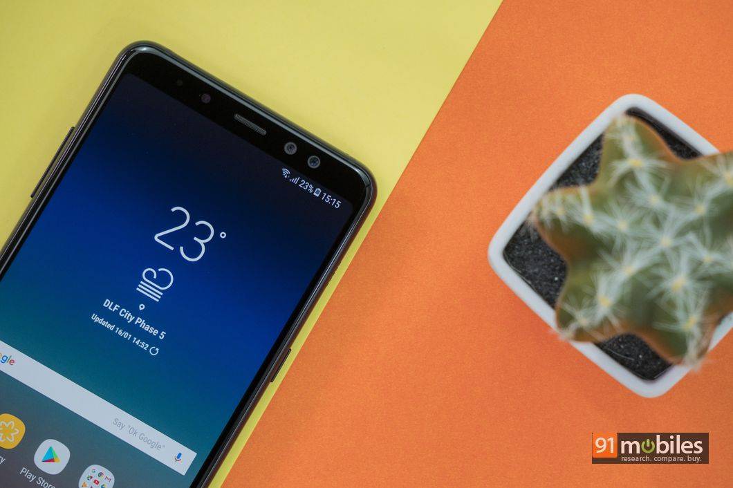 Samsung Galaxy A8+ review16