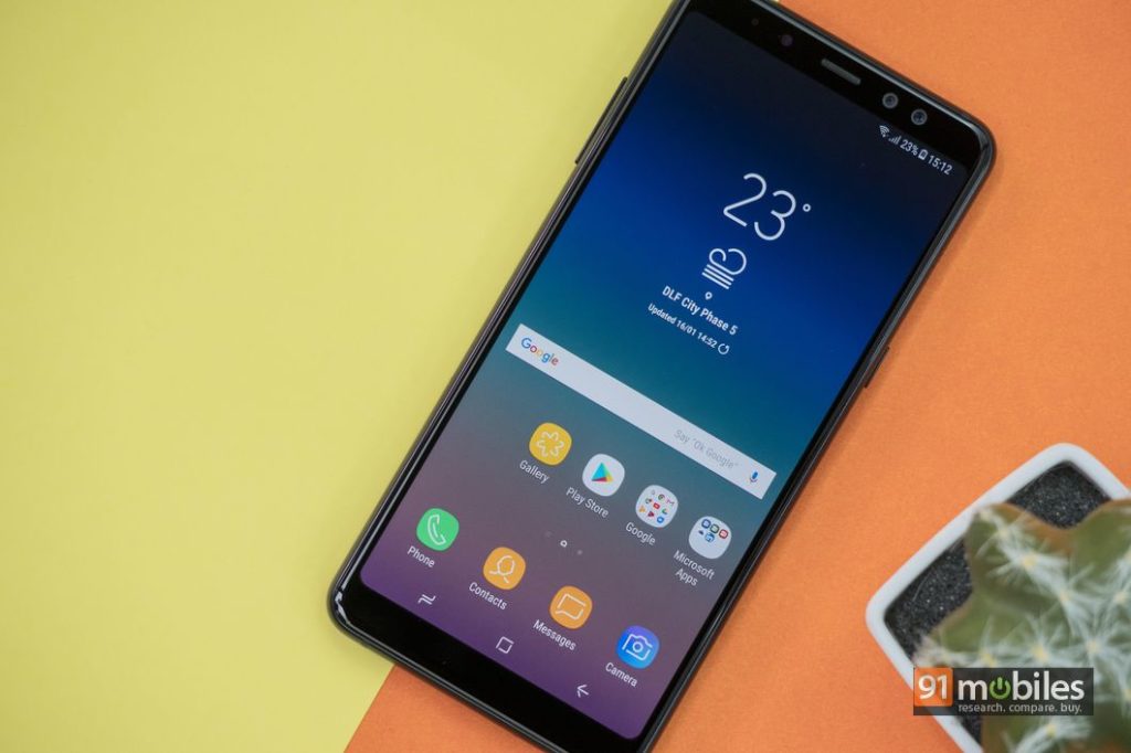 Samsung Galaxy A8+ review18