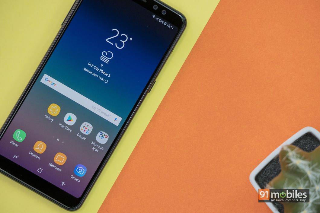 Samsung Galaxy A8+ review19