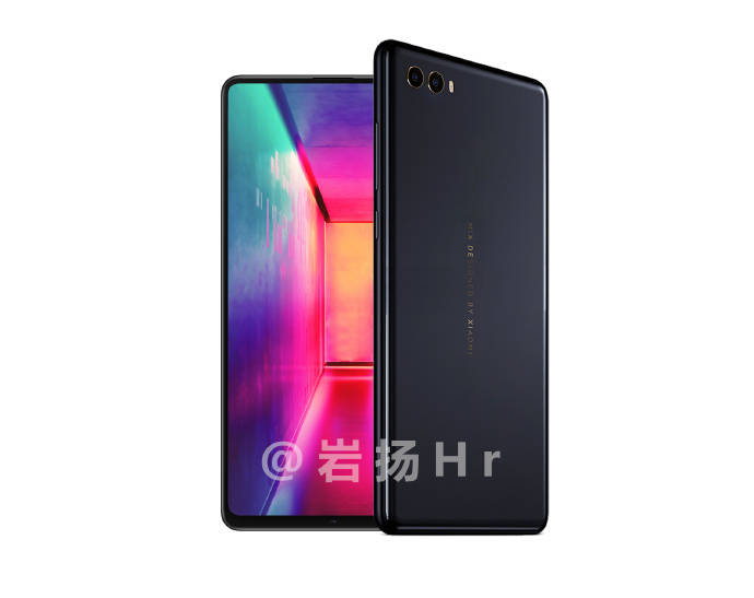Xiaomi Mi Mix 2S press render
