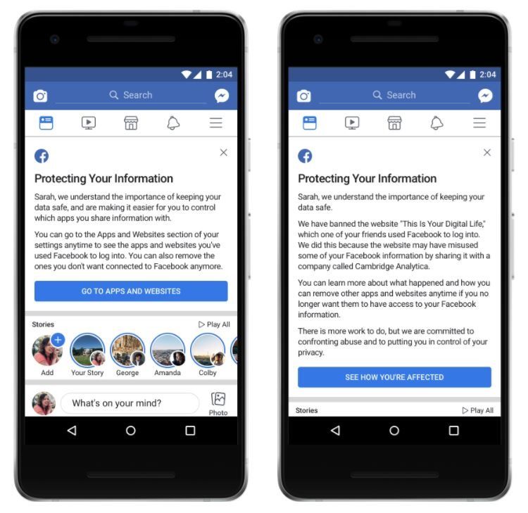 Facebook updates APIs to restrict third-party user data access