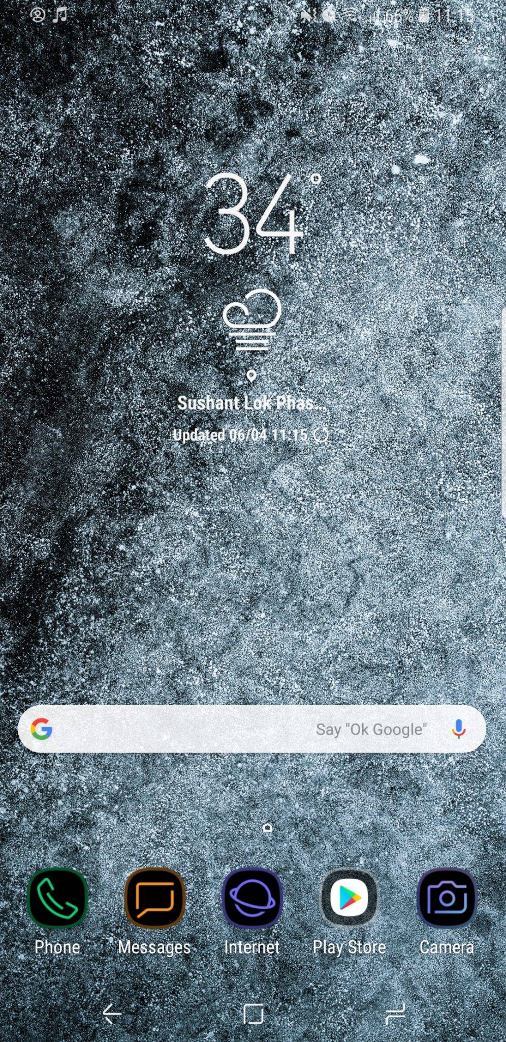 Samsung Galaxy S9 UI 1