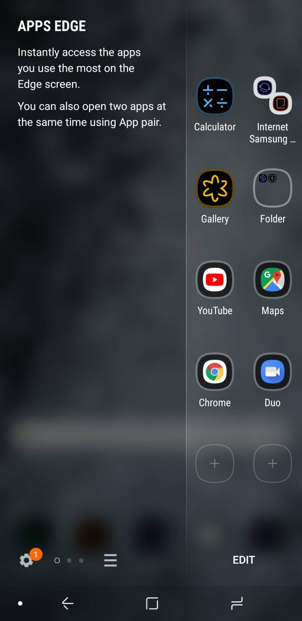 Samsung Galaxy S9 UI 4