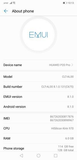 Huawei P20 Pro screenshots - 02