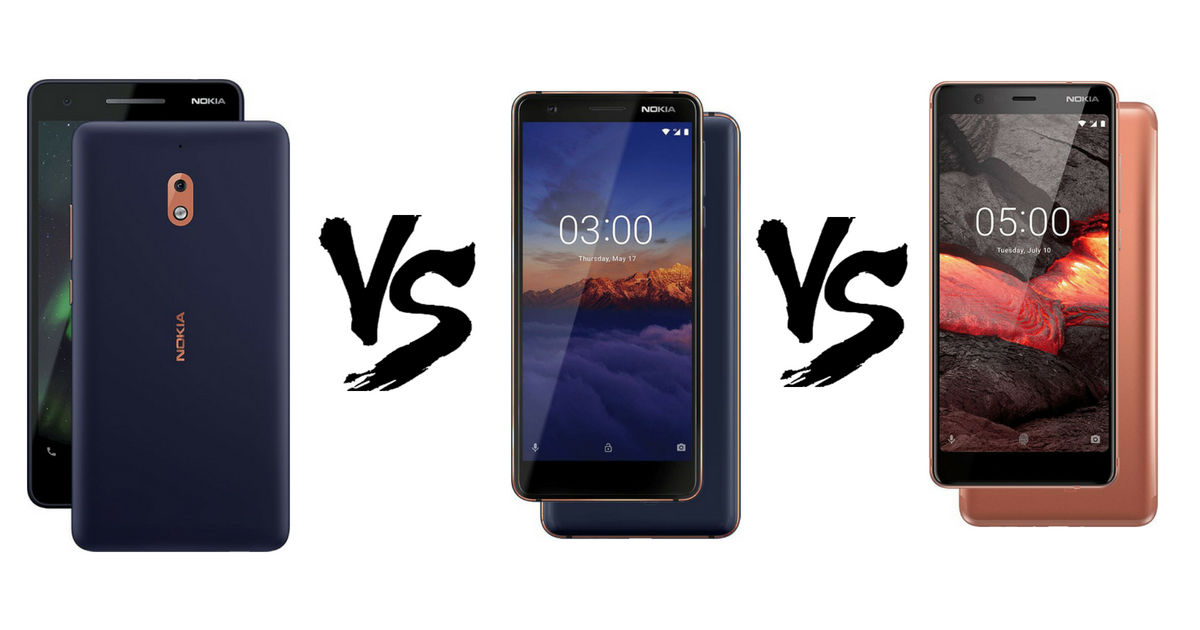 Nokia 2 1 Vs Nokia 3 1 Vs Nokia 5 1 What S Different 91mobiles Com