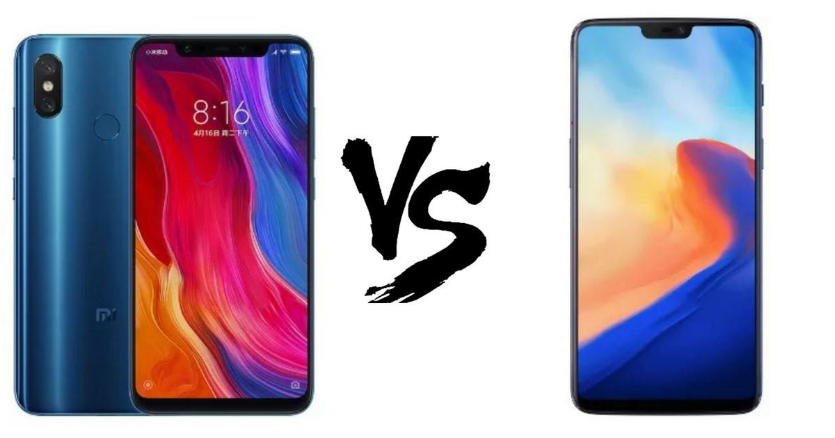Xiaomi mi 8 vs oneplus 6 camera