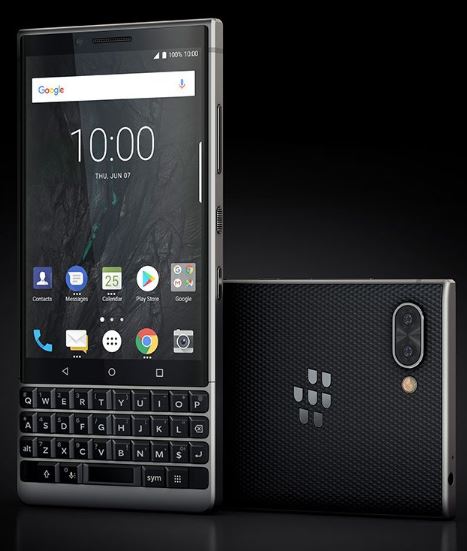 BlackBerry KEY2 silver