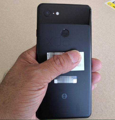 Google Pixel 3 XL back leak