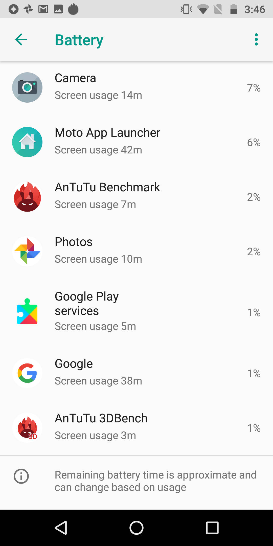 Moto G6 battery 3