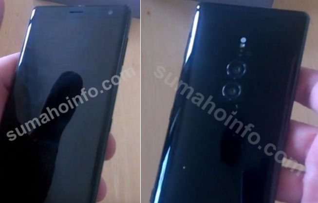 Sony Xperia XZ3 live images leak