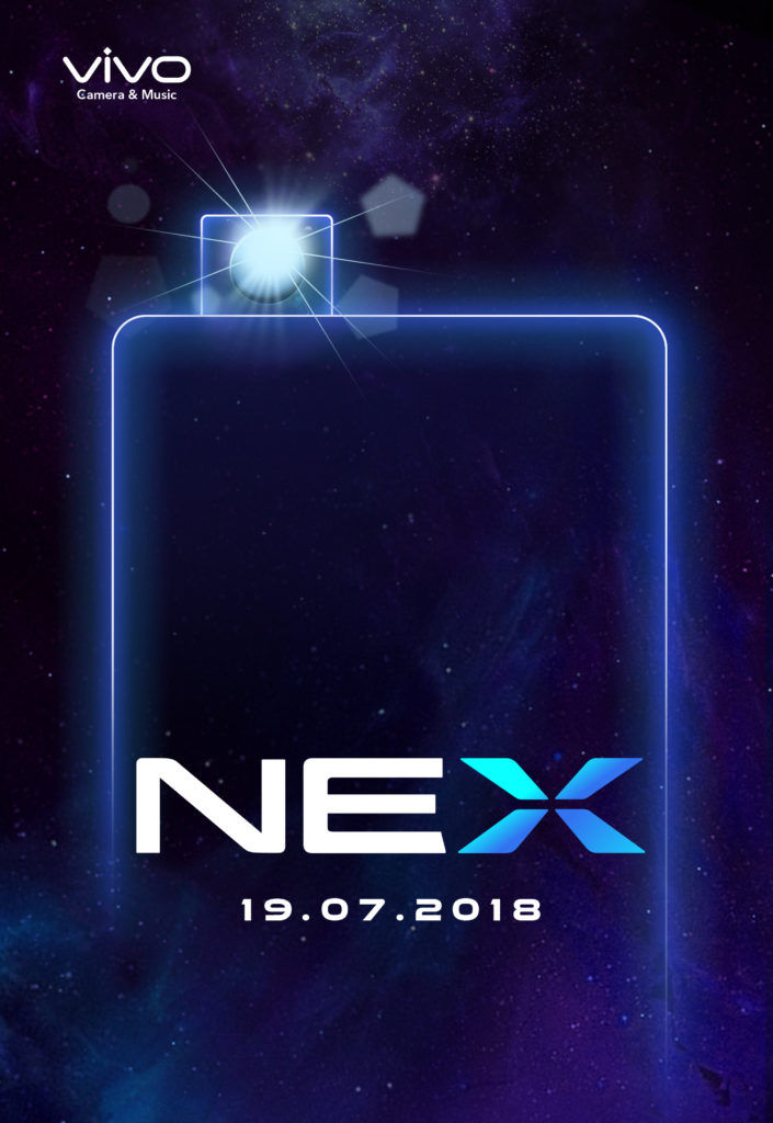 Vivo NEX India launch date invite