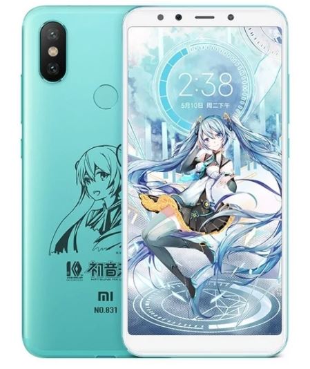 Xiaomi Mi 6X Hatsune Miku