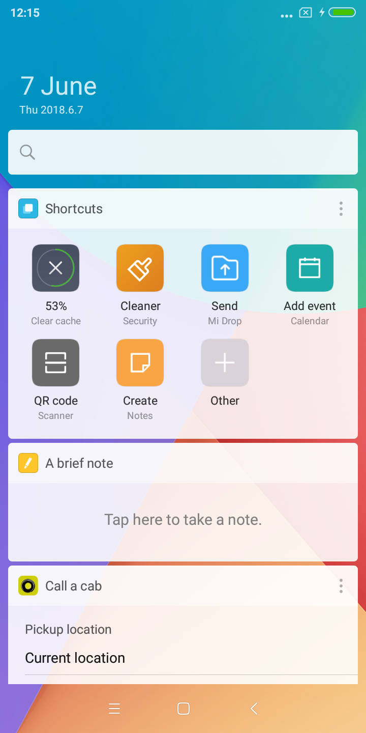 Xiaomi Redmi Y2 UI 2