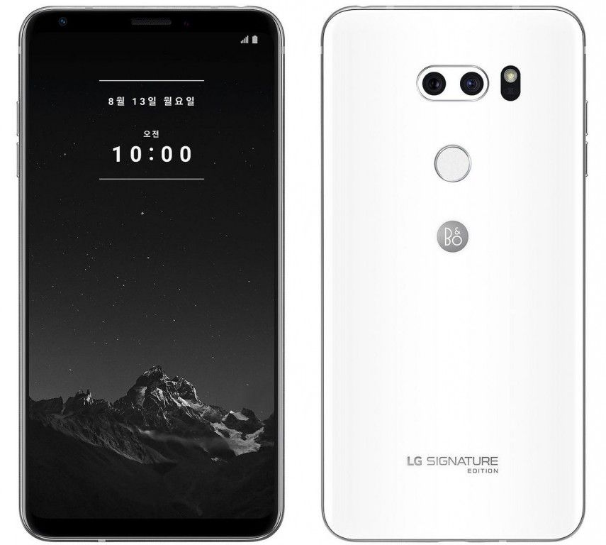 LG Signature Edition 2018 White