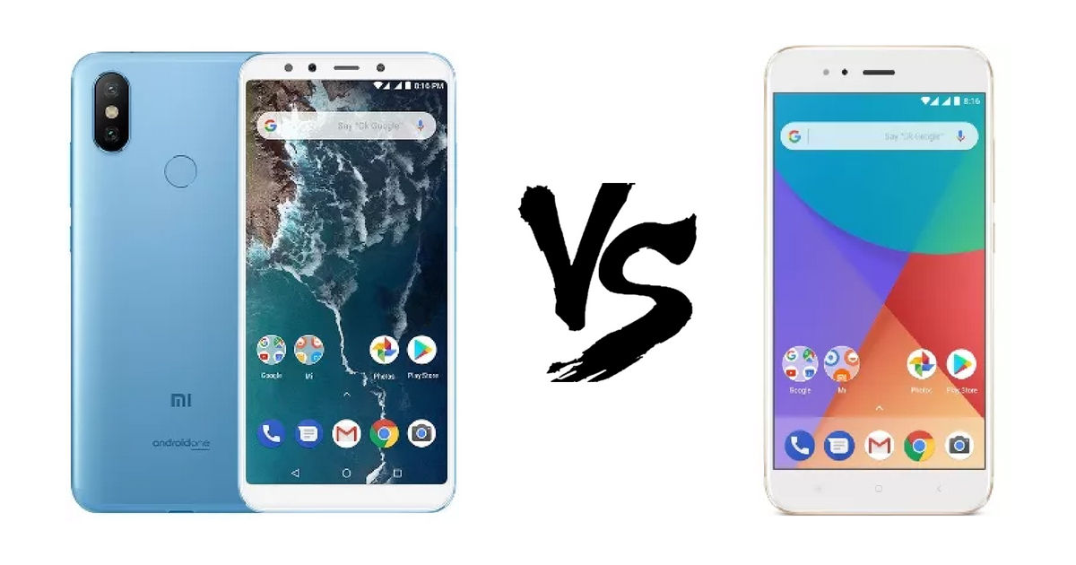 Xiaomi Mi A2 vs Mi A1- Featured