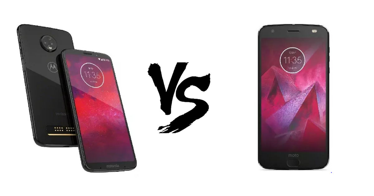 Moto Z3 vs Moto Z2 Force - Featured