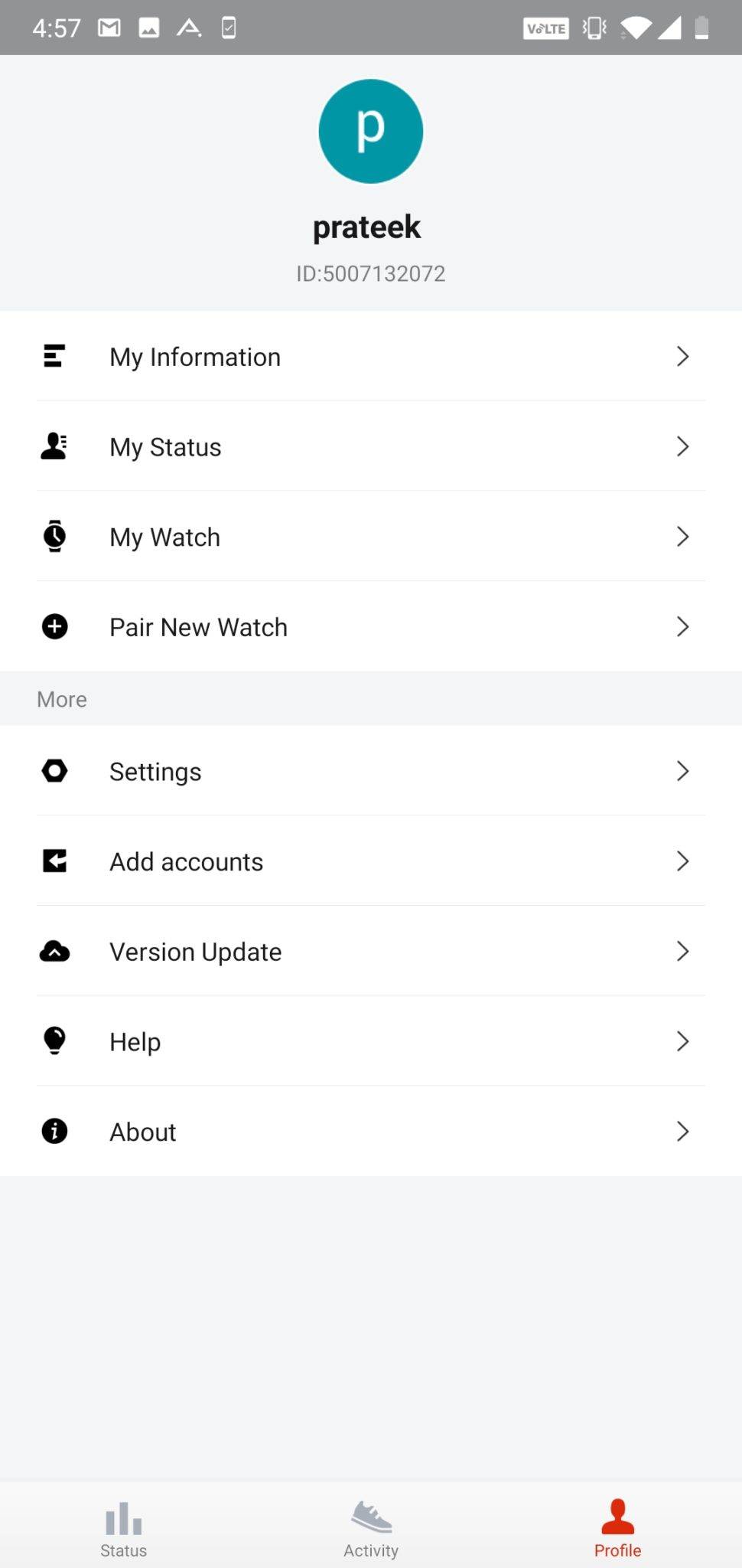 AmazFit Pace app UI (3)