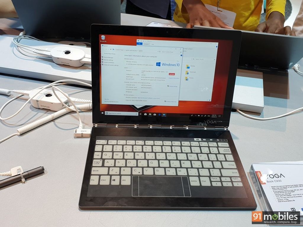 Lenovo Yoga Book C930 First Impressions This Dualscreen La