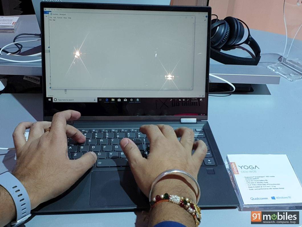 Lenovo Yoga C630 WOS first impressions - 91mobiles 15