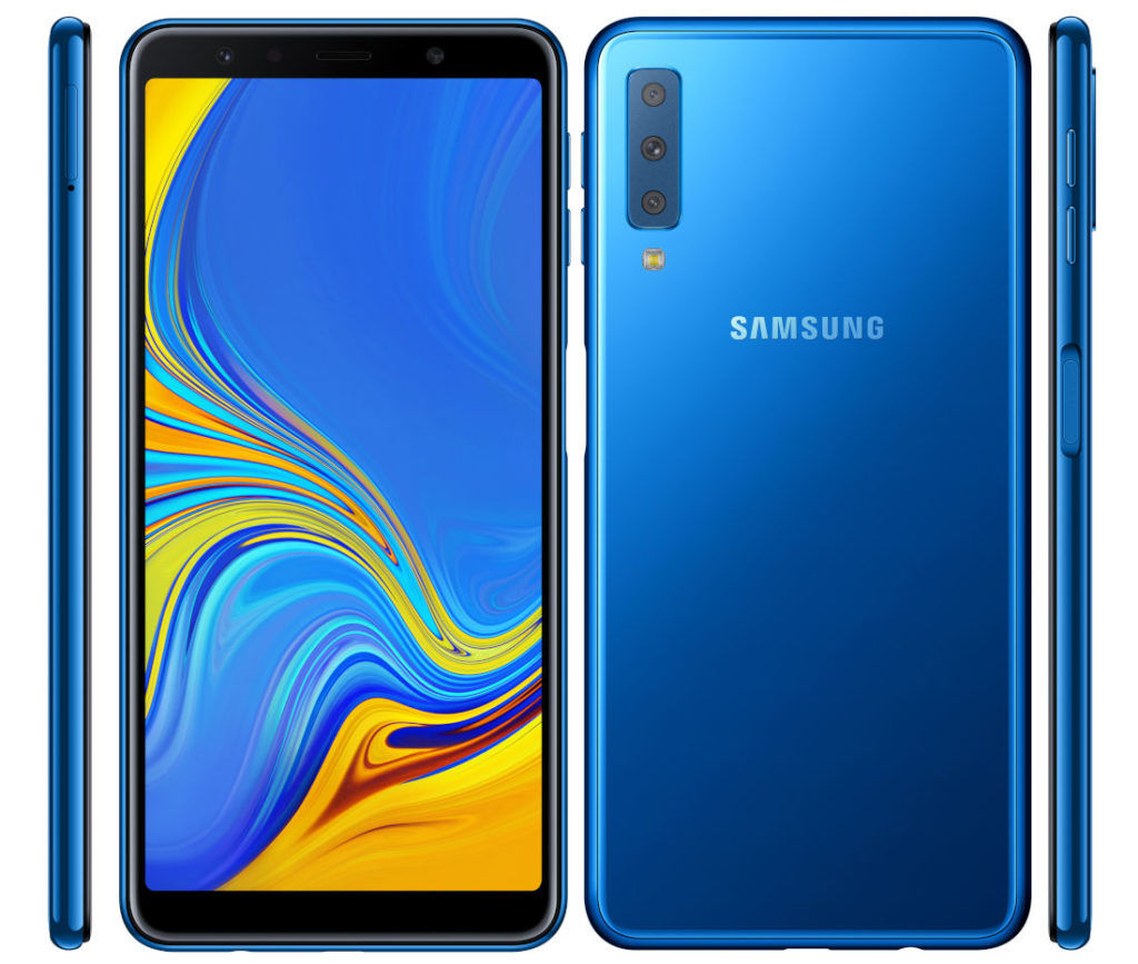 Samsung Galaxy A7 (2018) is the brand's first smartphone with triple