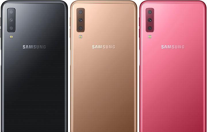 samsung triple camera galaxy a7