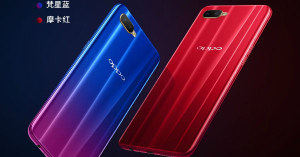 Oppo K1 colours