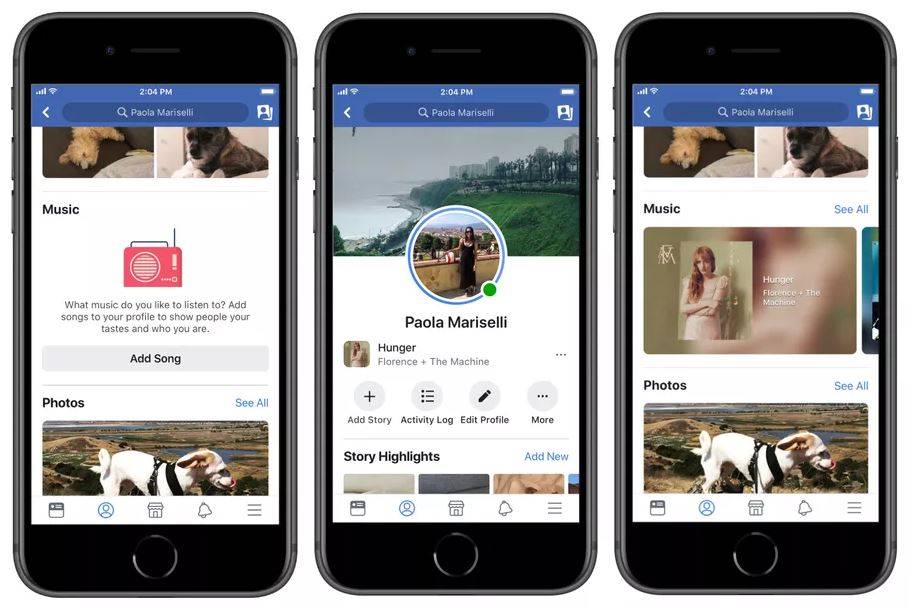 facebook music