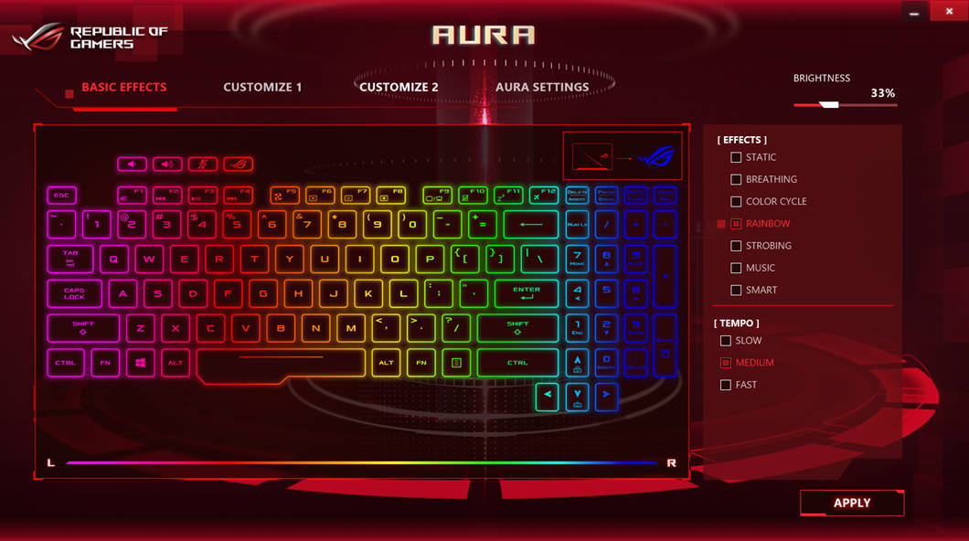 ASUS ROG RGB effect 1