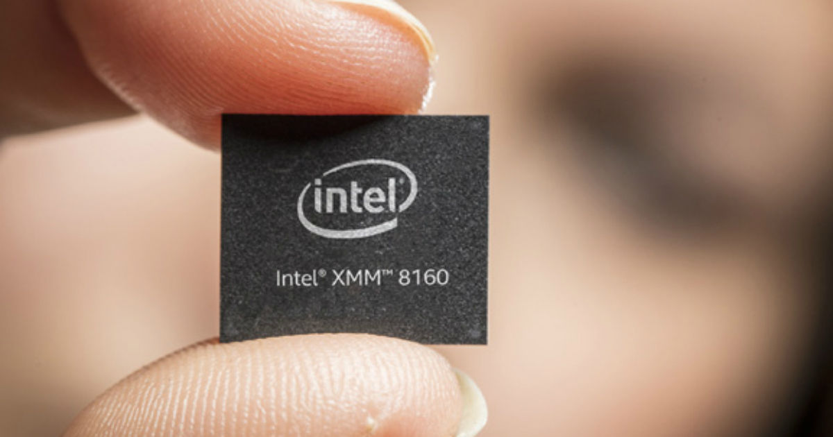 Intel XMM8160 5G modem