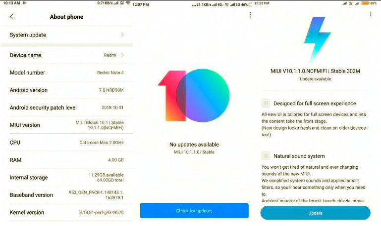 MIUI 10 Redmi Note 4