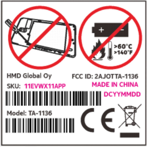 Nokia 2.1 Plus FCC Listing TA 1136