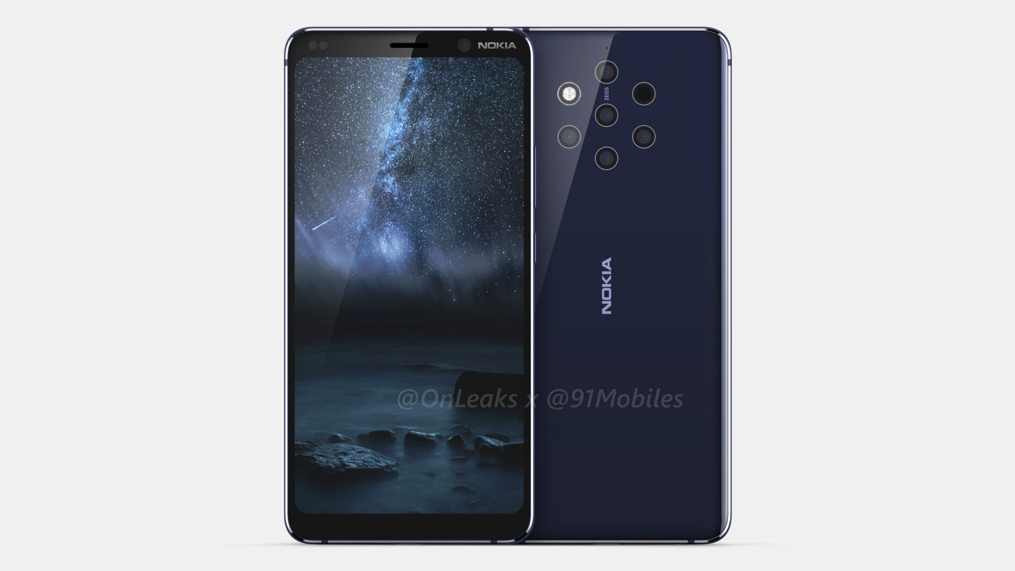 5 顆 ZEISS 認證主鏡頭、18：9 全面屏：Nokia 9 Pureview 渲染圖設計 360 度搶先看！ 11