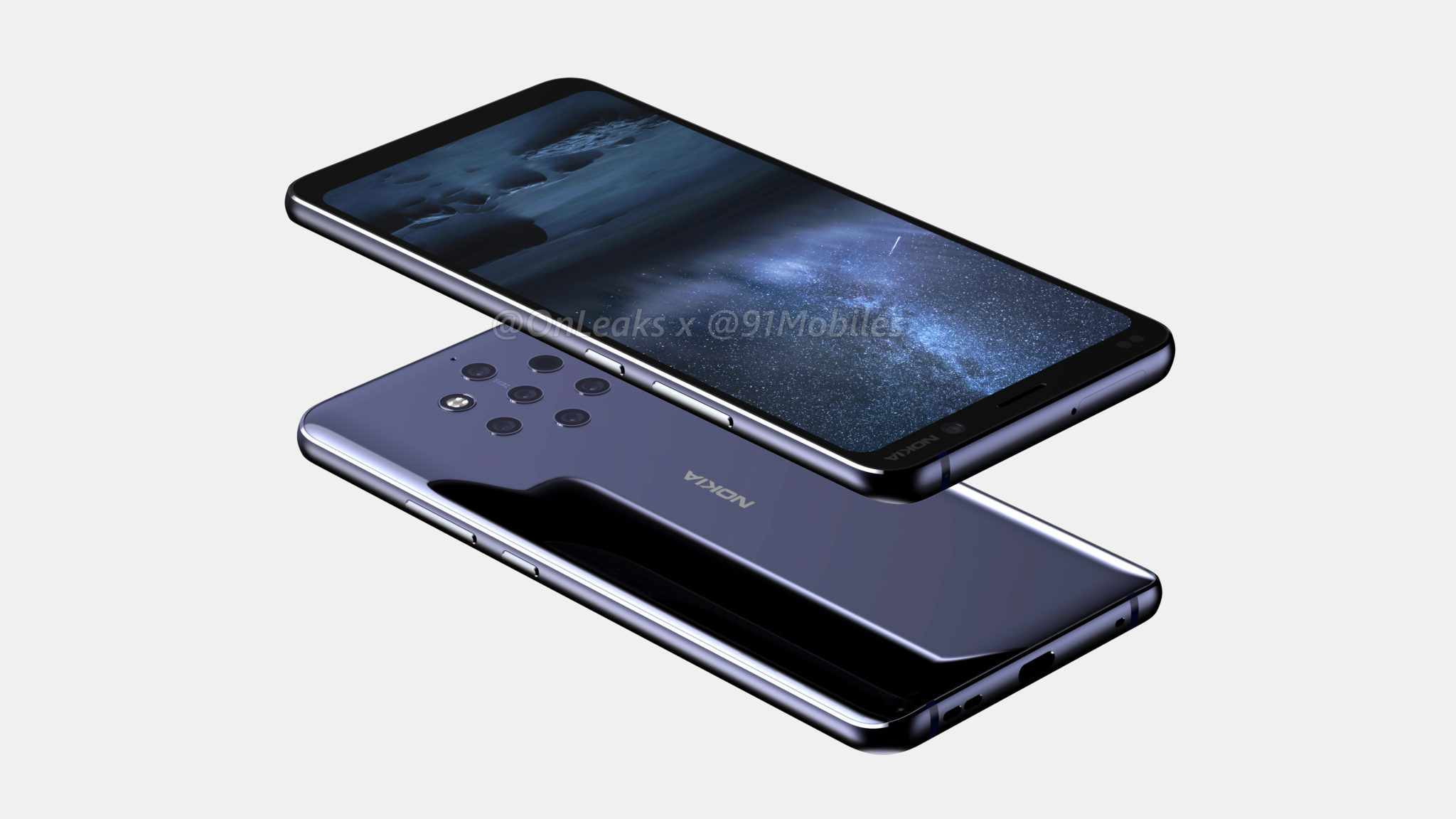 5 顆 ZEISS 認證主鏡頭、18：9 全面屏：Nokia 9 Pureview 渲染圖設計 360 度搶先看！ 1