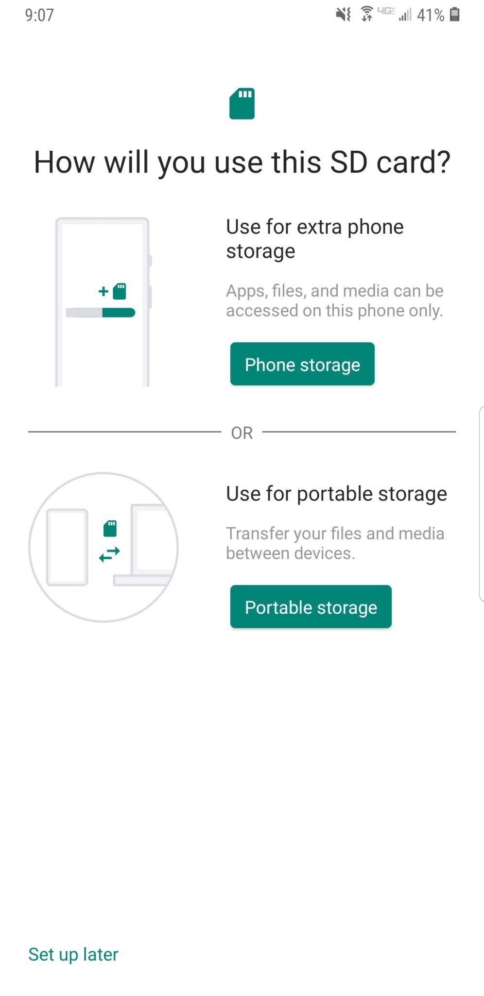 Samsung Adoptable Storage