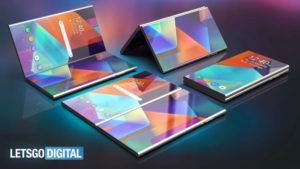 Samsung Galaxy F Foldable display